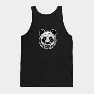 angry panda Tank Top